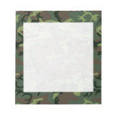 Camouflage Camo Green Brown Pattern Notitieblok (Voorkant)