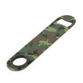 Camouflage Camo Green Brown Pattern Speed Flessenopener (Voorkant Gekanteld)