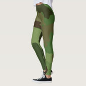 Camouflage Camo Leggings personnalisés (Gauche)