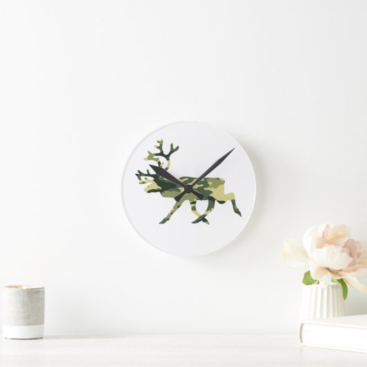 Camouflage/Camo Ronde Klok (Huis)