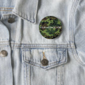 Camouflage Camouflage Ronde Button 5,7 Cm (In situ)