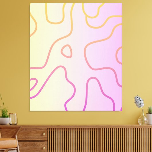 camouflage canvas afdruk (Insitu (Woonkamer))