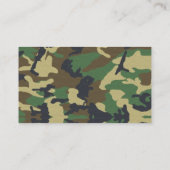 Camouflage / Carte de visite Camo (Dos)