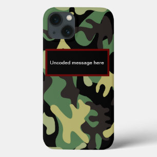 Camouflage iPhone 13 Hoesje