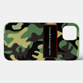 Camouflage Case-Mate iPhone Case (Achterkant (horizontaal))