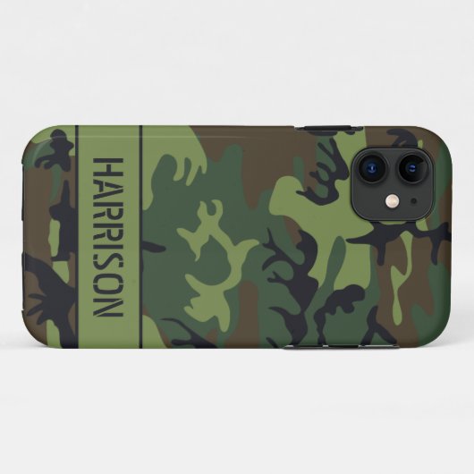 Camouflage Case-Mate iPhone Case (Achterkant (horizontaal))