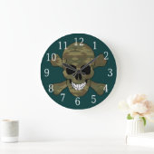 Camouflage Clock Grote Klok (Huis)