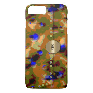 Camouflage Clutch Tas iPhone 8 Plus / 7 Plus Hoesje