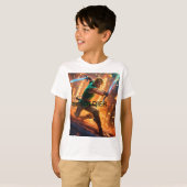 Camouflage Cool: Kinderen T-shirt (Voorkant volledig)