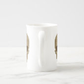 Camouflage Crâne os Chine Mug (Dos)