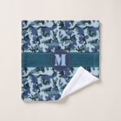 Camouflage de la Marine (Gant de toilette)