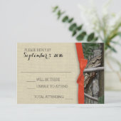 Camouflage de l'arbre et réponse de la cale orange (Debout devant)