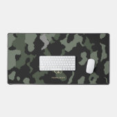 Camouflage de pêcheurs de Monogramme moderne (Clavier et souris)