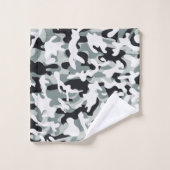 Camouflage de poussière de neige (Gant de toilette)