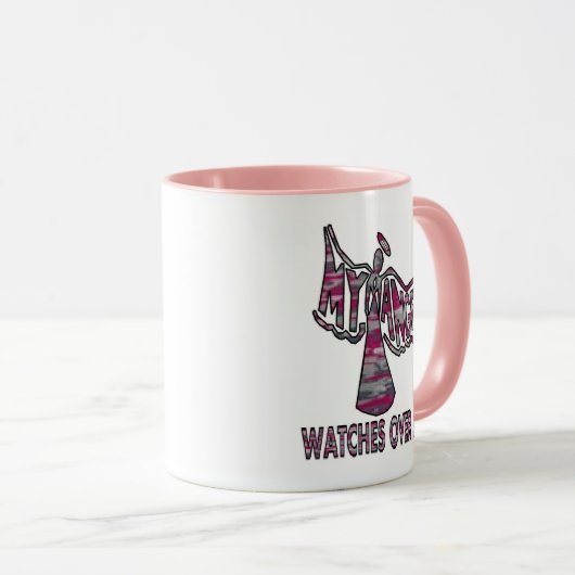 Camouflage de rose de tasse d'ange (Devant droit)