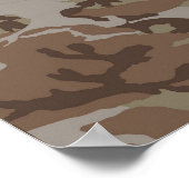 Camouflage Desert Poster (Hoek)