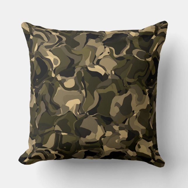 Camouflage dromen kussen (Voorkant)