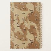 Camouflage du désert 'Chip de chocolat' militaire (Dos)