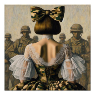 Camouflage Duchess Perfect Poster