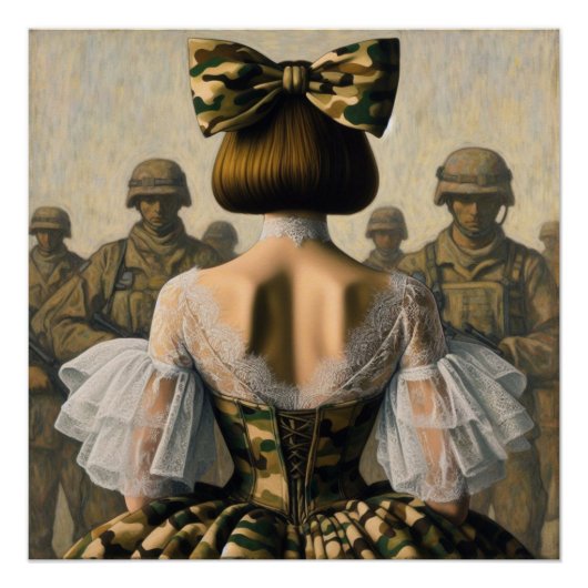 Camouflage Duchess Perfect Poster (Voorkant)