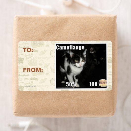 Camouflage Etiket (Insitu)