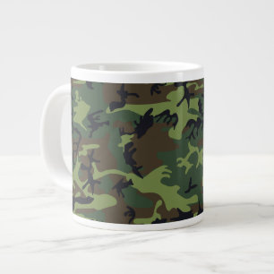 Camouflage Extra Grote Beker