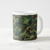 Camouflage Extra Grote Beker (Voorkant rechts)