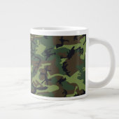 Camouflage Extra Grote Beker (Rechts)