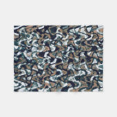 Camouflage Fleece Deken (Voorkant (Horizontaal))