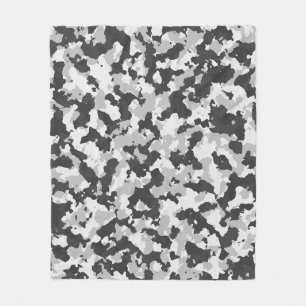 camouflage fleece deken