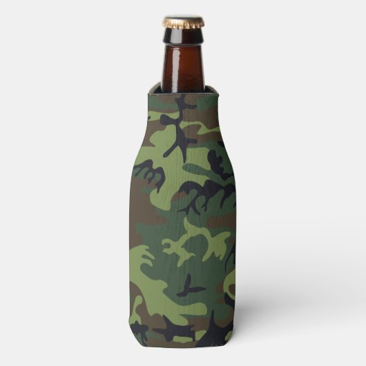 Camouflage Flesjeskoeler (Fles Voorkant)