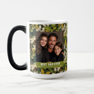 Camouflage Floral Papillon Tasse pour la Fête des
