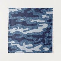 Camouflage gevlekte denim jeans patroon