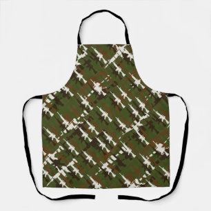 Camouflage geweer militaire stijl cool Pistool pat Schort