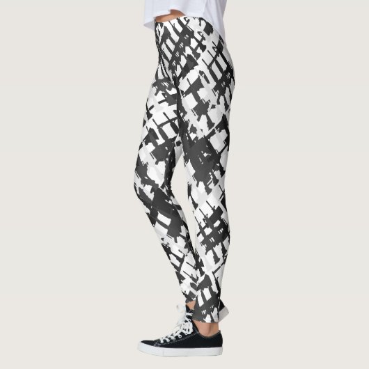 Camouflage geweren militaire stijl Pistool wit cam Leggings (Links)