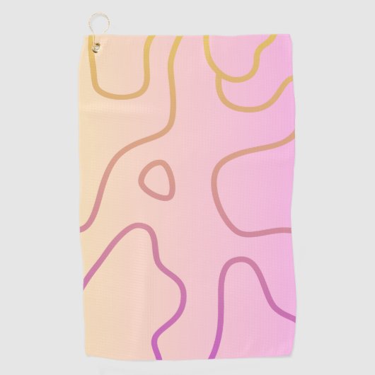 camouflage golfhanddoek (Voorkant)