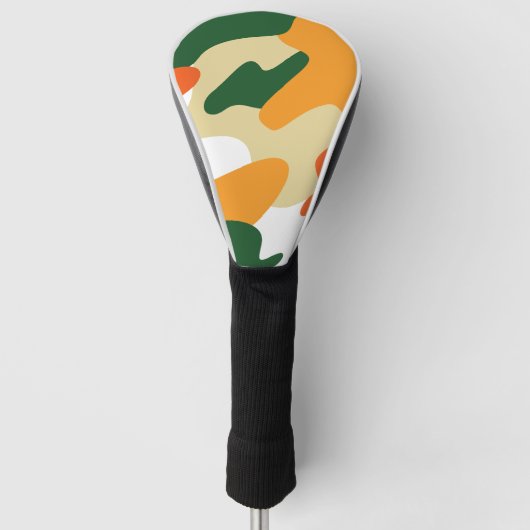 camouflage golfheadcover (Voorkant)