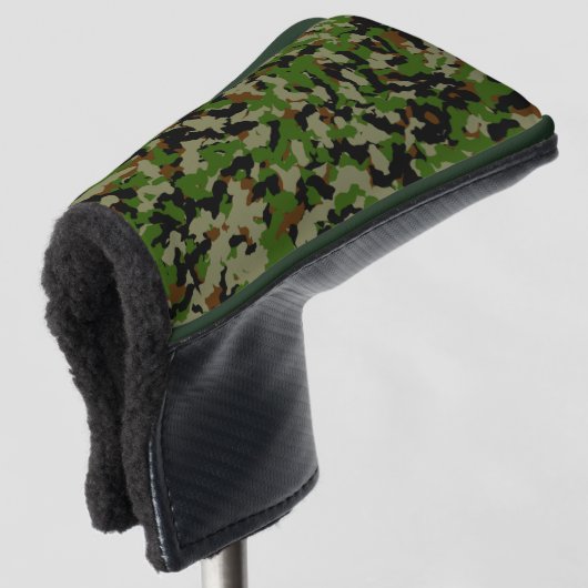 Camouflage Golfheadcover (3/4 voorkant)