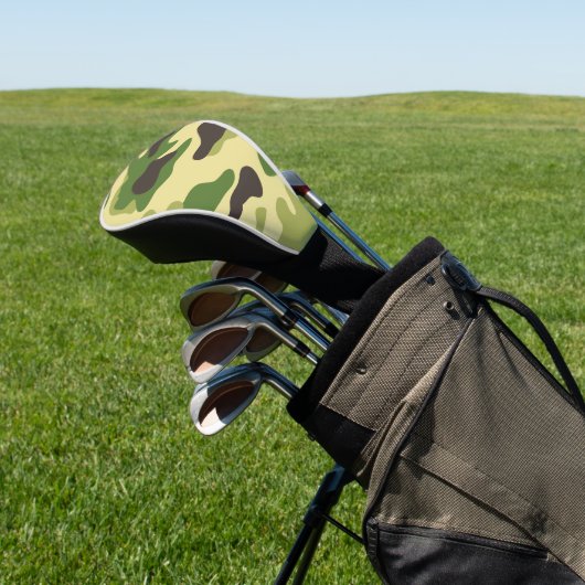 Camouflage Golfheadcover (Insitu)