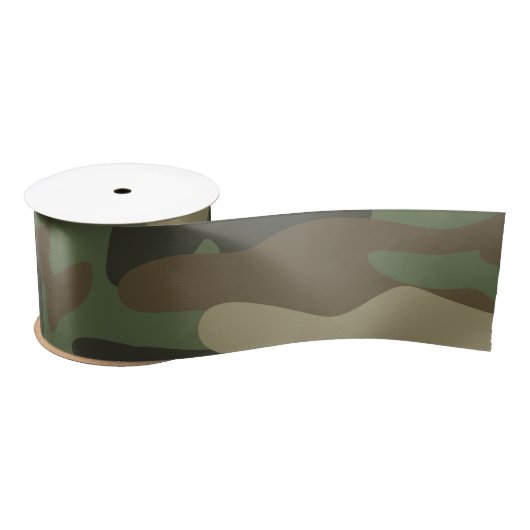 Camouflage Green Camo Army Pattern Lint (Spoel)