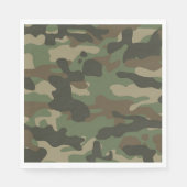 Camouflage Green Camo Army Pattern Servet (Voorkant)