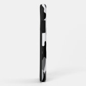 Camouflage gris et noir iPhone 5G Coque (Dos/Droite)