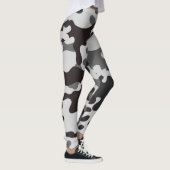 camouflage gris leggings de femme, leggings de spo (Droite)