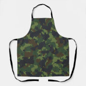 Camouflage Groene Militaire Camo Forest Schort (Voorkant)