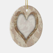 Camouflage Hart - Woestijn Keramisch Ornament (Rechts)