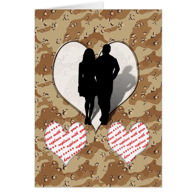 Camouflage Heart & (Voorkant)