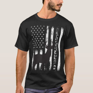 Camouflage Herten Jacht Geschenken Mannen Dad Hunt T-shirt