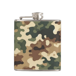Camouflage Heupfles