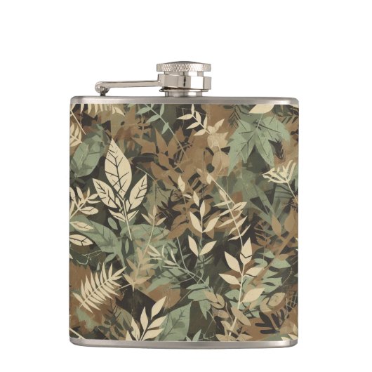 Camouflage Heupfles (Voorkant)