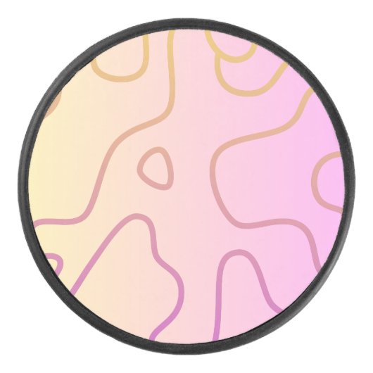 camouflage hockey puck (Voorkant)